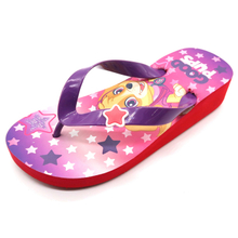 Wholesale Disney Design High Heel Kids Slipper Flip Flops