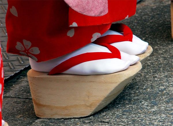 Slipper culture in Japan