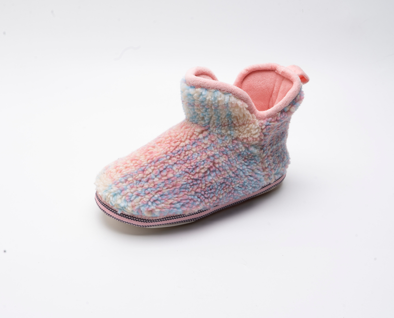 Children's winter boots slippers warm slippers custom plush slippers wholesale custom