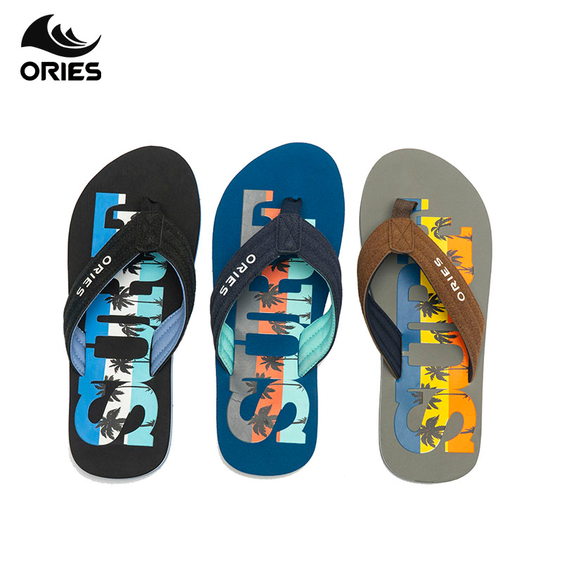  Outdoor Summer Beach Wholesale Fashion Printing Flip Flops Men Ladies Custom Logo Slides Footwear summer flip-flop slippers 