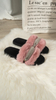 New style colorful custom cozy fluffy home plush ladies winter fuzzy house furry fancy fashion fur slippers for wome