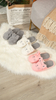 Plush Warm Home Lightweight Soft colorful Comfortable Winter Shoes Women's fur Slippers Manufacturer Indoor Plush Slippers