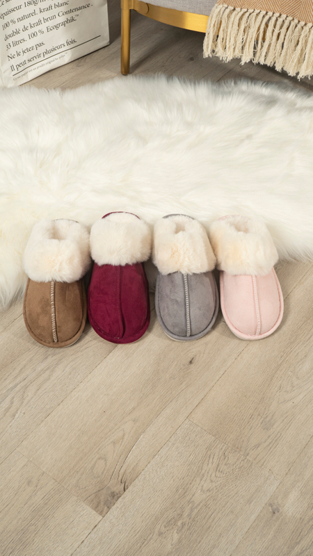 Fur Warm Home Lightweight Soft Colorful Comfortable Winter Shoes Women's Fur Slippers Manufacturer Indoor Plush Slipper
