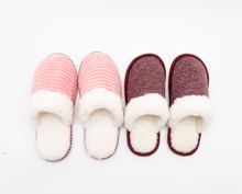 High quality cotton slippers customized for men winter warm home slippers for women cute plush slippers customized