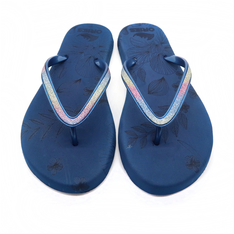 AH-9E003 High Quality solid color Anti-skid Women Beach Flip Flops from ...