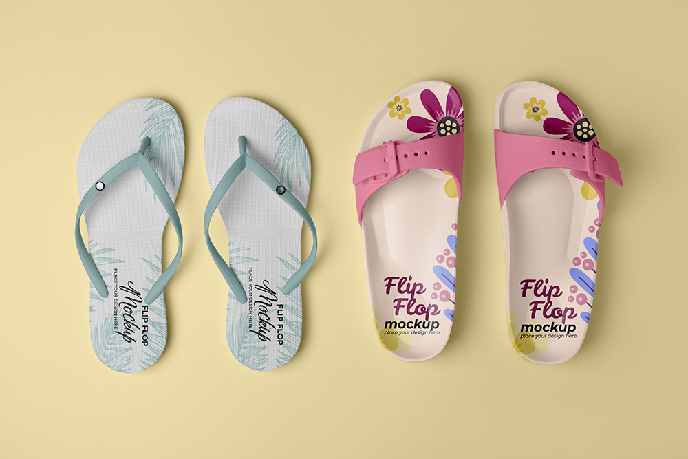 What is the difference between flip-flops and slippers?