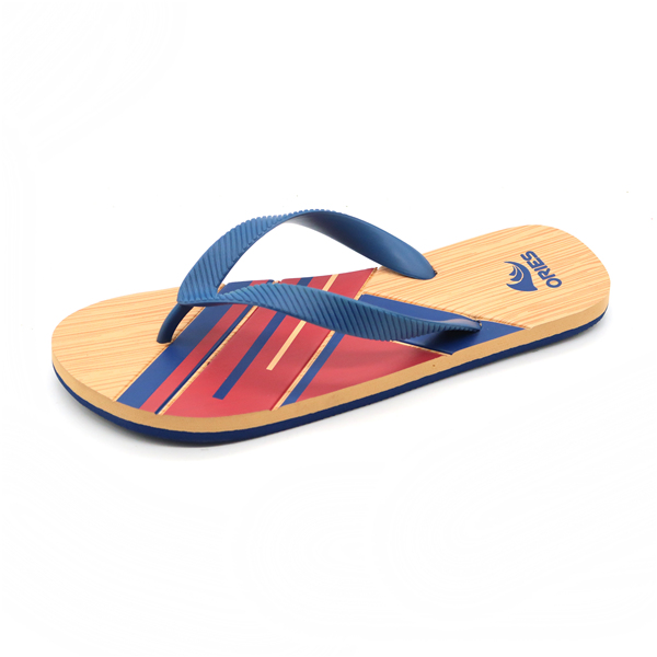 Custom Beach Colorful Durable Brown Hawaii New Tropical Style Slippers Flipper Flops Sandals