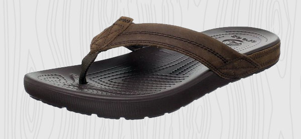 best leather flip flops