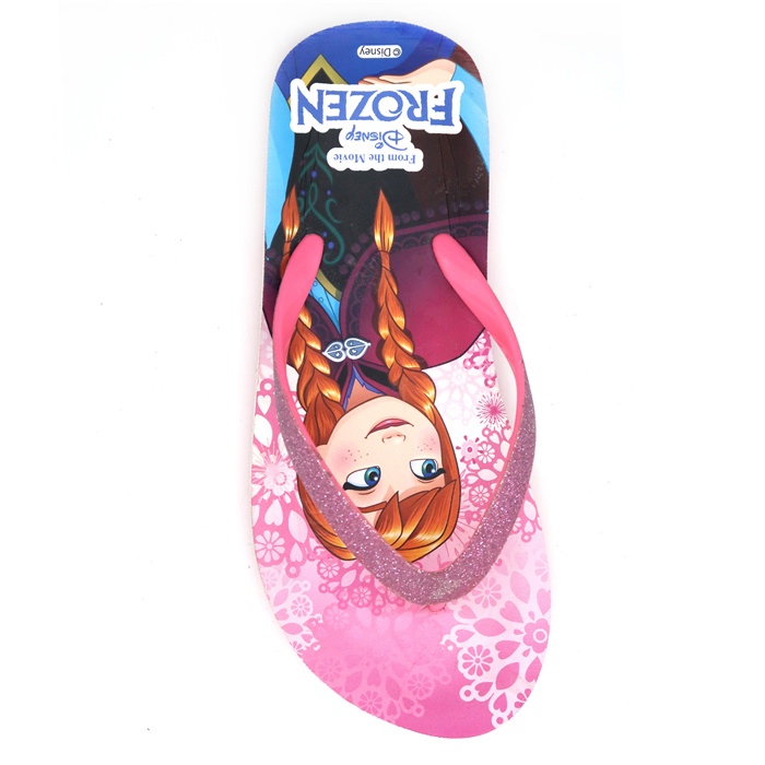 Pink Color Disney Frozen Comfortable Insole Slipper